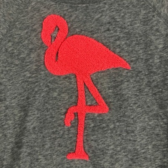 New Old Navy Flamingo Crew Sweatshirt - Picture 4 of 4
